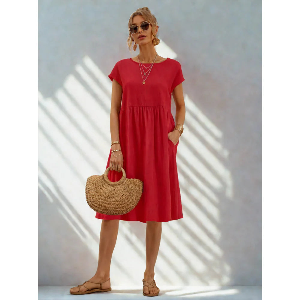 Lise – Robe de Poche Décontractée
