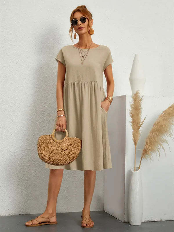 Lise – Robe de Poche Décontractée