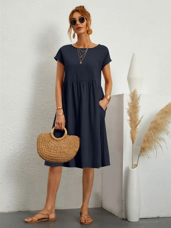 Lise – Robe de Poche Décontractée